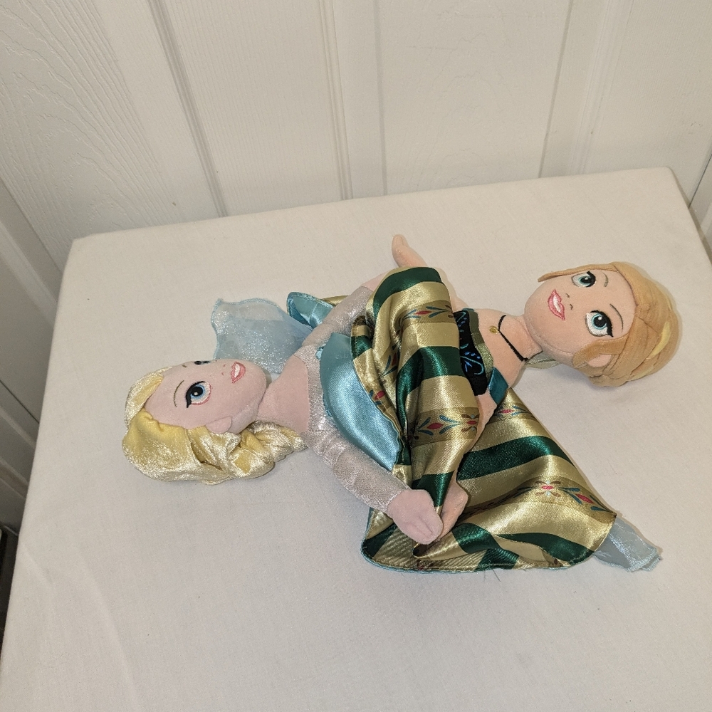 Frozen Anna Elsa Flip Flops Topsy Turvy Plush Doll